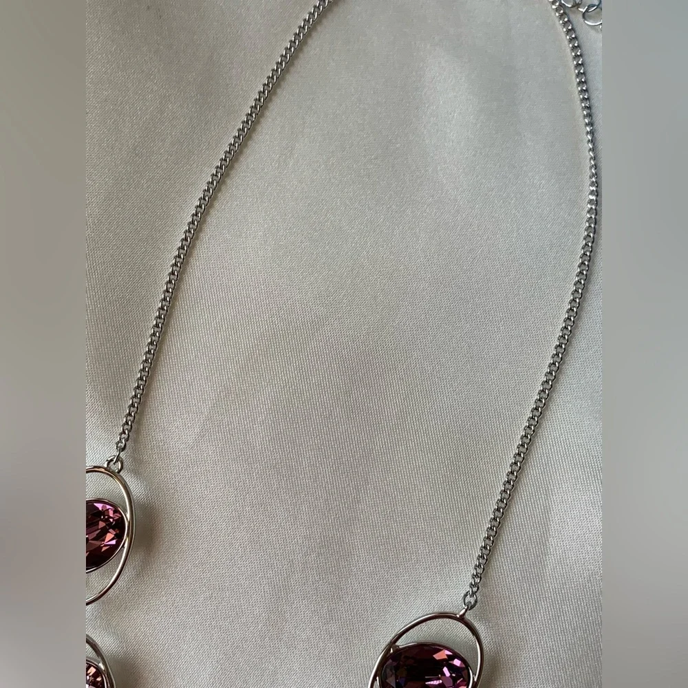 Swarovski Crystal, In Rotation Necklace - Picture 7 of 9
